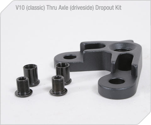V10 (classic) Driveside Thruaxle Dropout